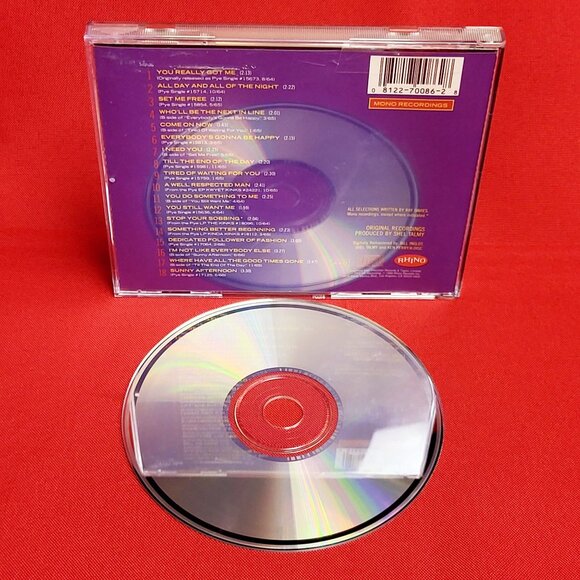 The Kinks Greatest Hits Audio CD 1989 - Picture 8 of 8